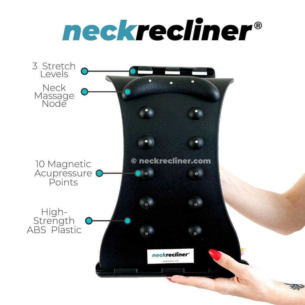 NeckRecliner® DIY Pain-Relief Cervical & Thoracic Stretcher - NeckRecliner