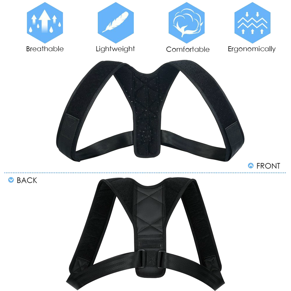 Adjustable Brace Support Belt Back Posture Corrector Clavicle